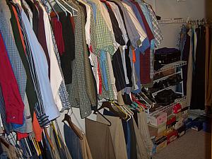 master bedroom walk in closet