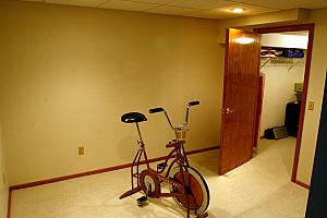 basement - exercise room