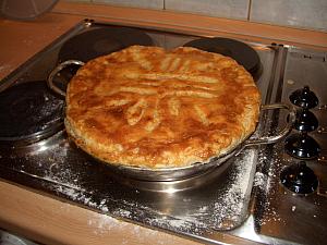 Kelly's Christmas Chicken Pot Pie.  YUMMMMM!  So good.