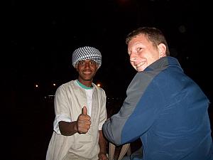 In the town of Edfu, we took a horse carriage ride to the Temple of Horus. Kevin, Kelly and I rode in one carriage with the crazy driver pictured here.