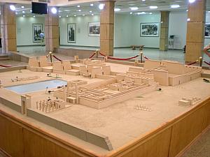 Miniature model of Karnak's Temple Complex