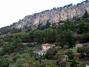 Looking away from the sea into Marjan Hill