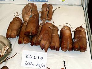 GAST Fair -- pigs feet. They don't look very appetizing to me.