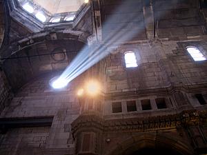 Inside the cathedral in ibenik.