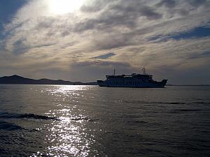 Looking out at the sea in Zadar.