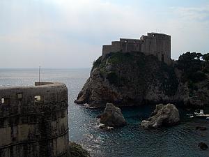 Dubrovnik looking out to sea.