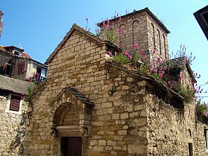 An old church just down the street in our neighborhood of Varos.