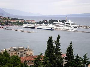 Split's ferry port
