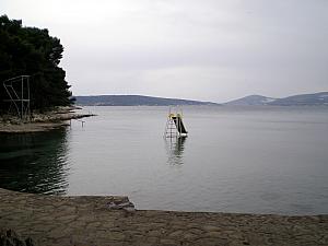 Bene beach - not warm enough for swimming yet.