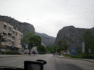 Kelly and family drove south to Omis and Makarska - this is Omis.