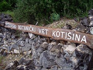 Biokovo Botanical Gardens, near Makarska. 