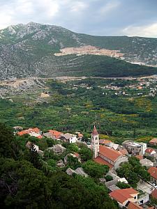 View from Klis Fortress.