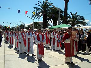 Sveti Duje procession.