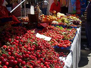 Split's fruit and vegetable market