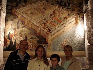 Left to right: Jay, Kelly, Kelly's Aunt Christina, her aunt's friend Jean.