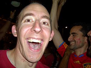 Spain scores!!!!