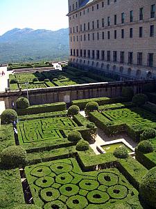 The gardens of El Real Monasterio del El Escorial