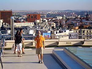 Atop the Crculo de Bellas Artes