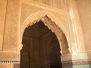 Saadian tombs.