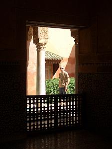 Saadian tombs.