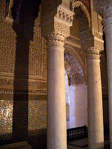 One of the mausoleums at the Saadian tombs.