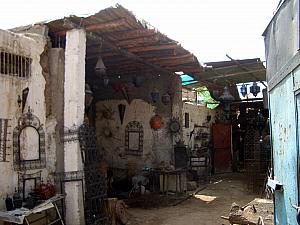 Typical street in the medina.