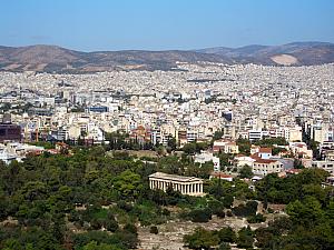 View of Athens from Acropolis