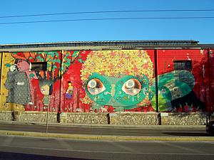 Street graffiti that Kelly liked.