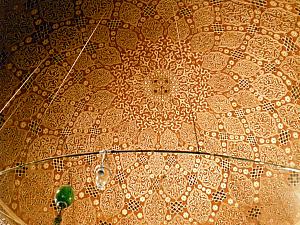 Ceiling of a mosque.