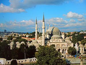 A mosque in Istanbul