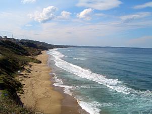 Pretty beach in Sinop.