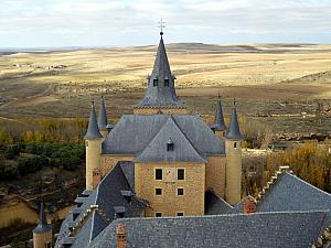 View from the top of the castle