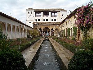 Alhambra - the Generalife gardens