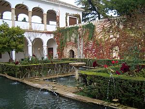 Alhambra - the Generalife gardens