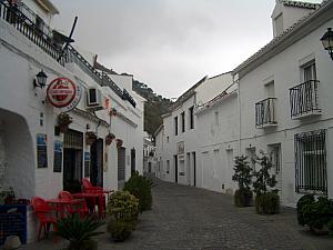 Now in the mountain town of Mijas.