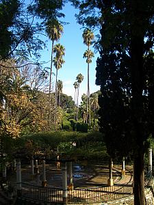 Gardens of Seville's Alcazar