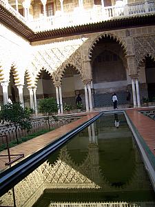 Gardens of Seville's Alcazar