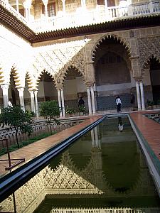 Gardens of Seville's Alcazar