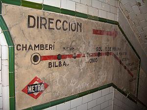 Anden Cero - Madrid Metro Museum - Madrid's first subway line