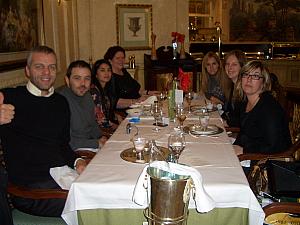 Kelly's work colleagues at the Westin Palace