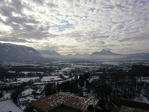 Salzburg, Austria - view from Salzburg's castle.