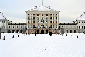 The original tower/building of Schloss Nymphenburg 