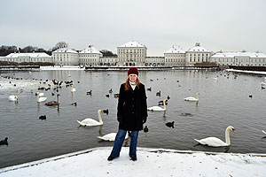 Kelly at Schloss Nymphenburg