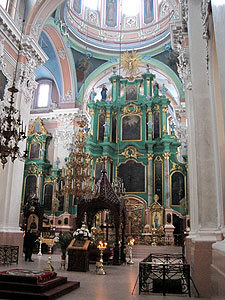 Russian Orthodox church in Vilnius, Lithuania