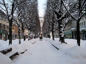 Kaunas's old town.