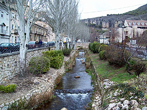 The river in Cuenca