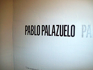 art exhibit by Pablo Palazuel in Cuenca's Abstract Art Museum (that relates to a project I've been working on at work)
