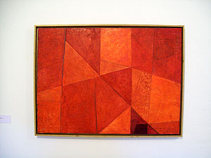 art exhibit by Pablo Palazuel in Cuenca's Abstract Art Museum (that relates to a project I've been working on at work)