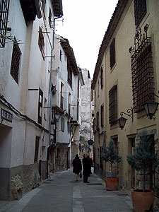 Cuenca had lots of small winding streets.