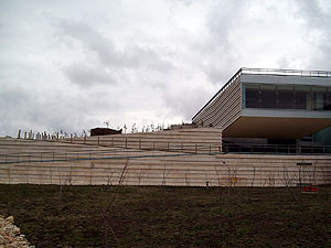 Museo Ars Natura in Cuenca by architects Carlos Asensio y Jos Mara de Lapuerta. I thought the building was beautiful. I loved its harmony with the environment. 